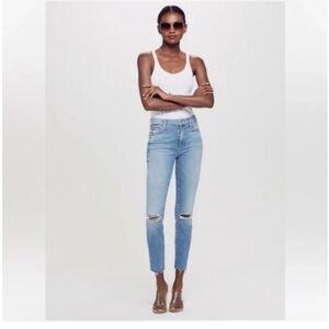 Mother Denim The High Waisted Looker Jeans Thrilling Shots